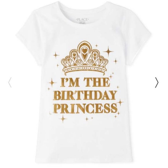 Mommie & Me Other - NWT Girls Mommy And Me Foil Birthday Princess Tee